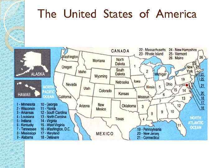 The United States of America 