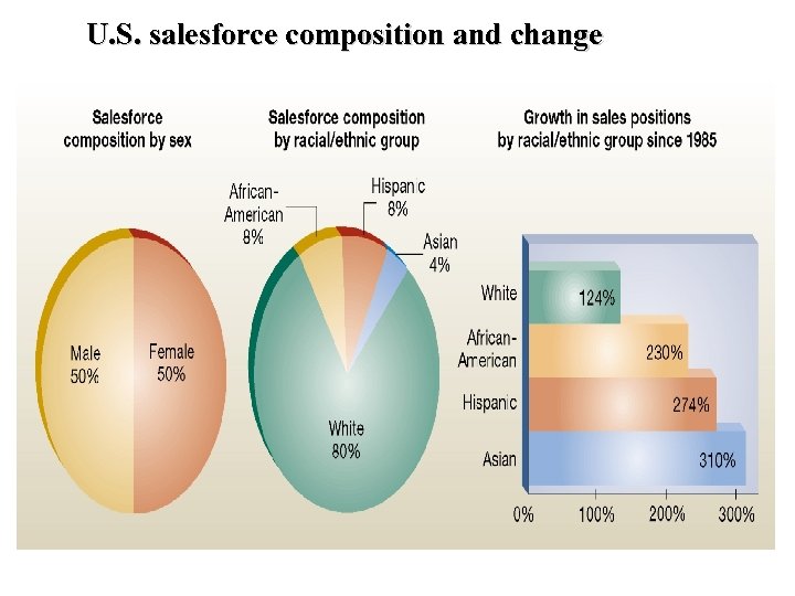 U. S. salesforce composition and change 