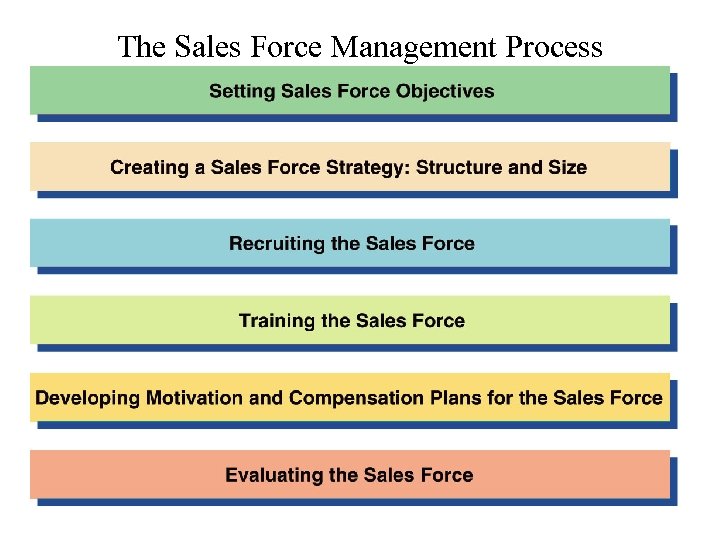 The Sales Force Management Process 