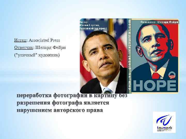 Истец: Associated Press Ответчик: Шепард Фейри (