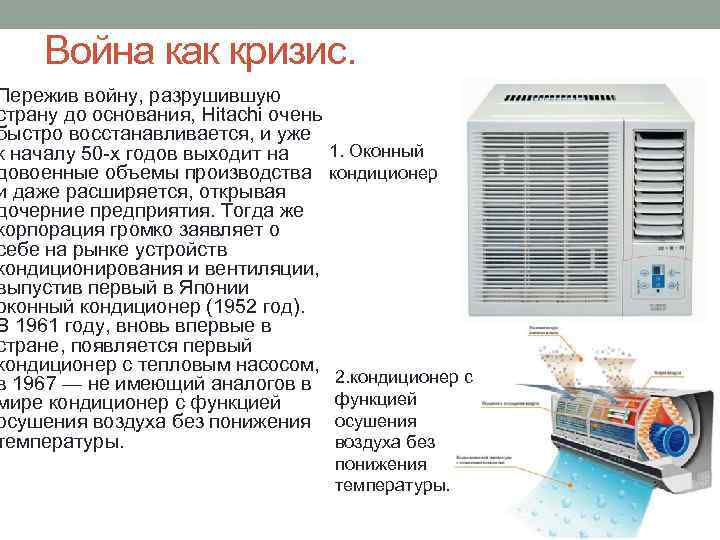 Война как кризис. Пережив войну, разрушившую страну до основания, Hitachi очень быстро восстанавливается, и