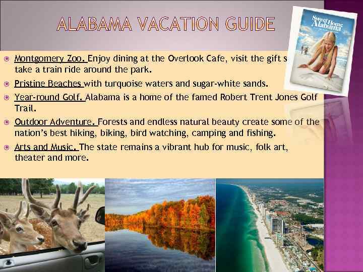  Montgomery Zoo. Enjoy dining at the Overlook Cafe, visit the gift shop and