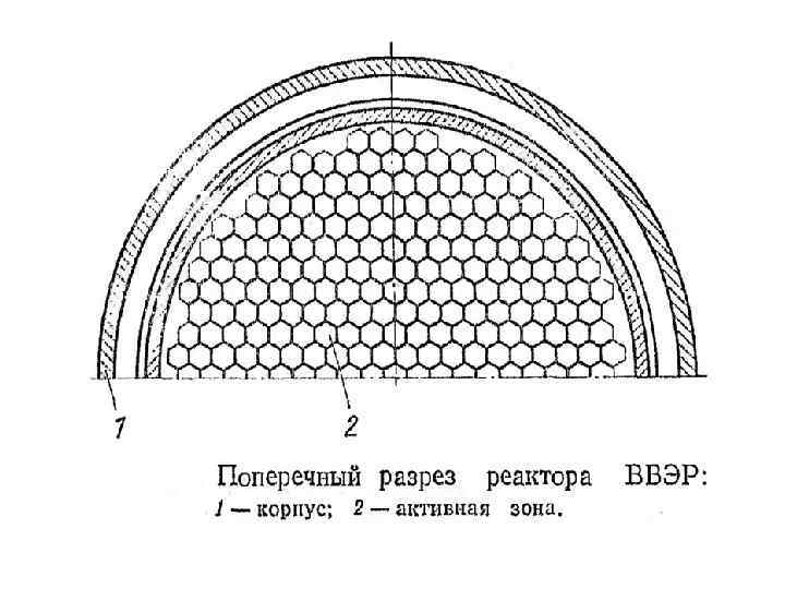 Схема реактора ввэр 1000