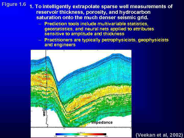 Figure 1. 6 1. To intelligently extrapolate sparse well measurements of reservoir thickness, porosity,
