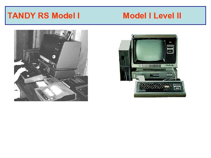 TANDY RS Model I Model I Level II 