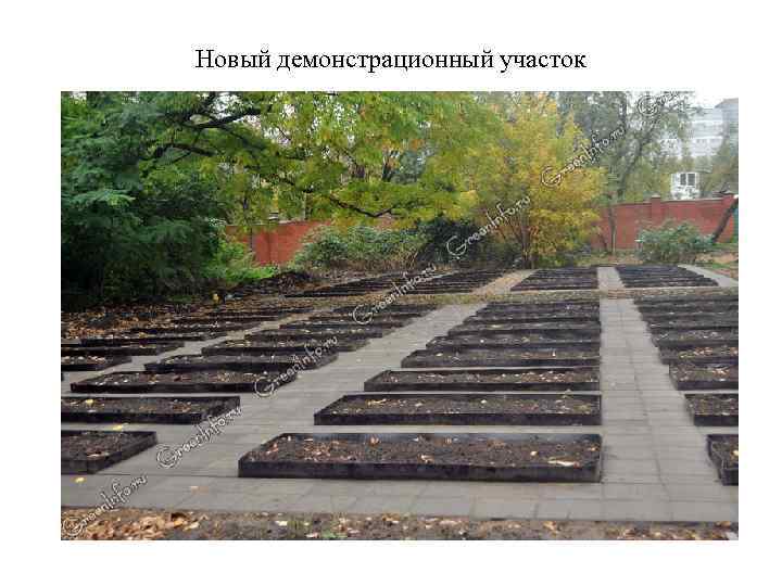 Новый демонстрационный участок 