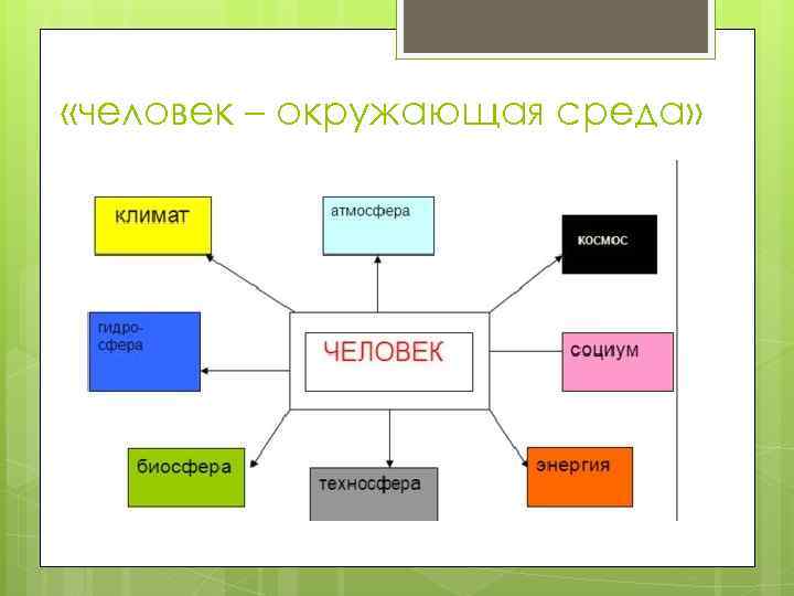 Здоровье человека и окружающая среда за и против проект по обществознанию