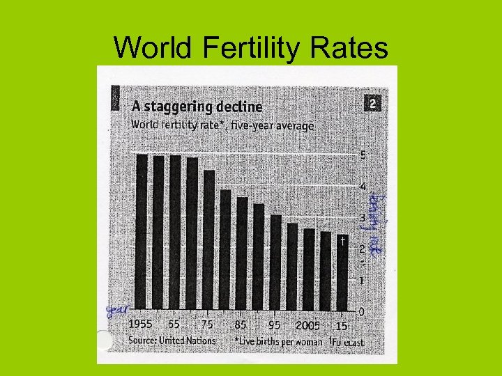 World Fertility Rates 
