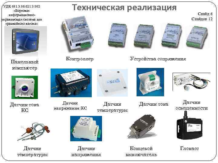 УДК 681. 3. 06: 621. 3. 002 «Бортовая информационноуправляющая система для трамвайного вагона» Панельный