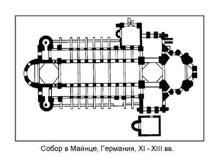 План собора в вормсе