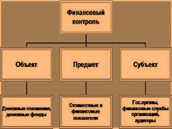 Предметами финансового