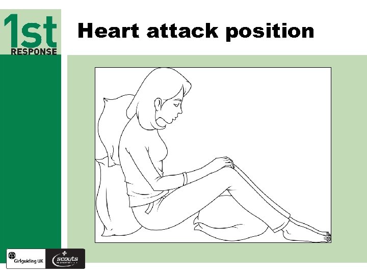 Heart attack position 