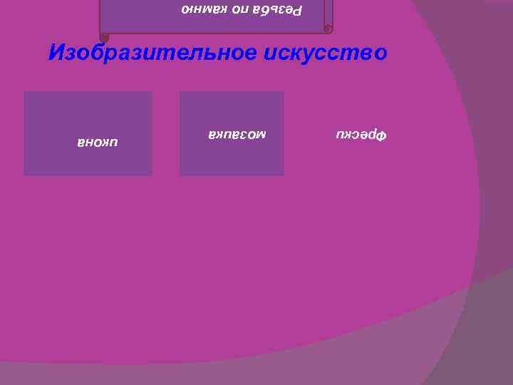 Фрески мозаика икона Изобразительное искусство Резьба по камню 