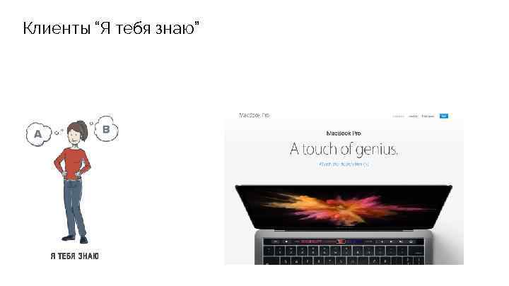 Клиенты “Я тебя знаю” 