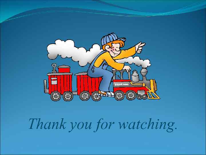 Thank you for watching. 