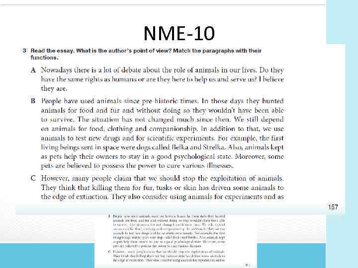 NME 10 