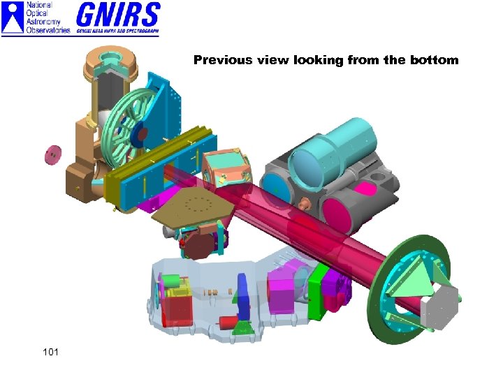 Previous view looking from the bottom 101 