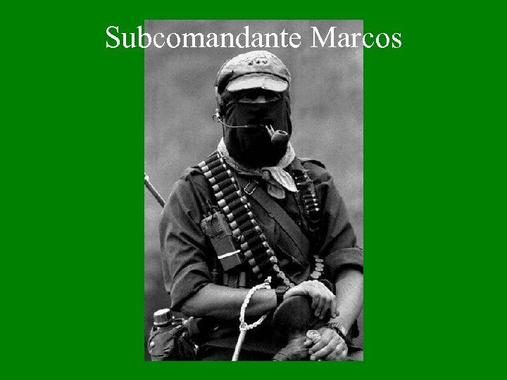 Subcomandante Marcos 