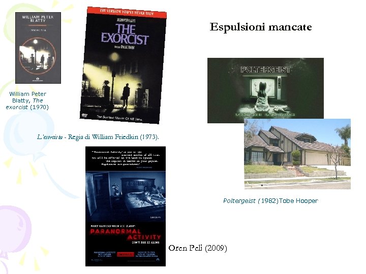 Espulsioni mancate William Peter Blatty, The exorcist (1970) L’esorcista - Regia di William Friedkin