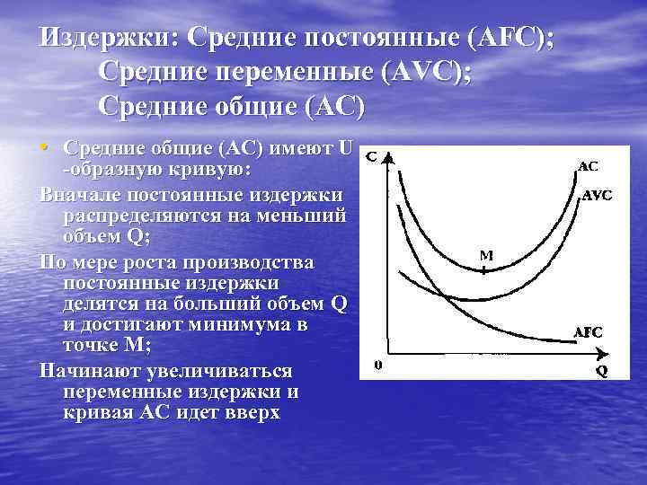 Издержек 1 постоянные 2 переменные. Средние Общие средние постоянные и средние переменные издержки. Средние переменные издержки производства. Средние постоянные затраты с ростом выпуска. По мере роста производства средние переменные издержки.