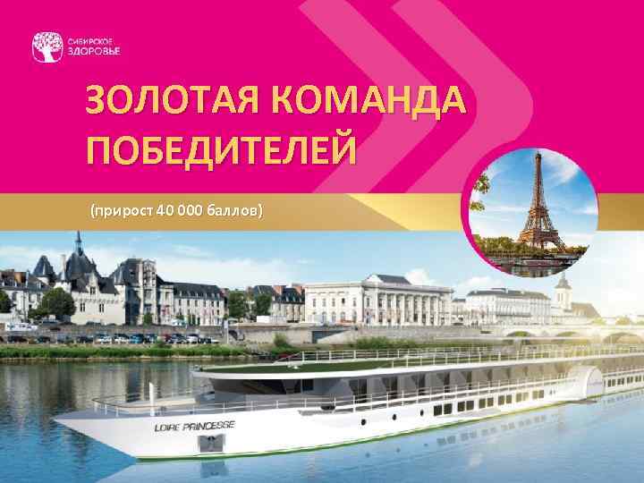 ЗОЛОТАЯ КОМАНДА ПОБЕДИТЕЛЕЙ (прирост 40 000 баллов) 