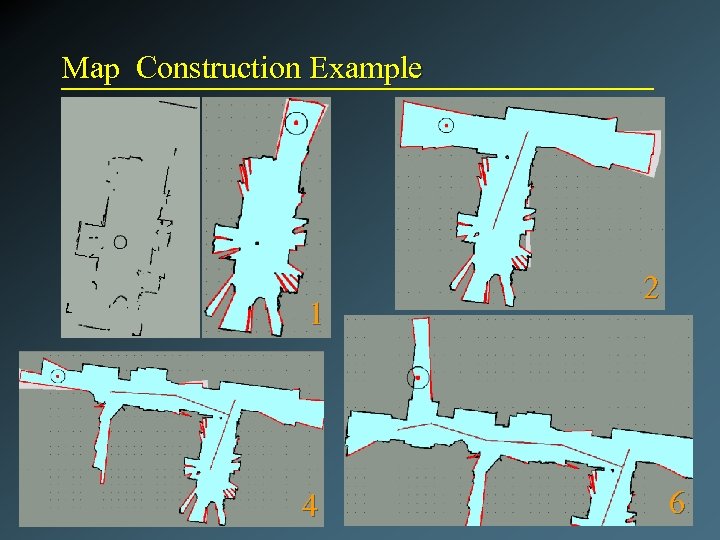 Map Construction Example 1 4 2 6 