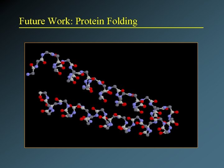 Future Work: Protein Folding 