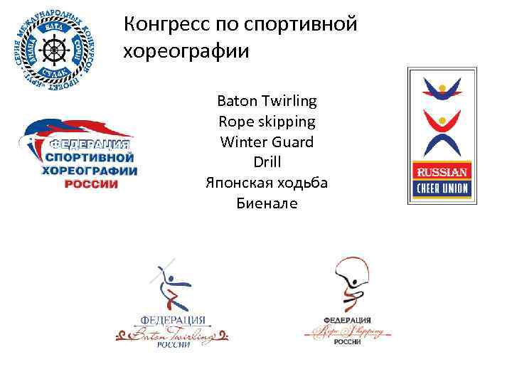 Конгресс по спортивной хореографии Baton Twirling Rope skipping Winter Guard Drill Японская ходьба Биенале