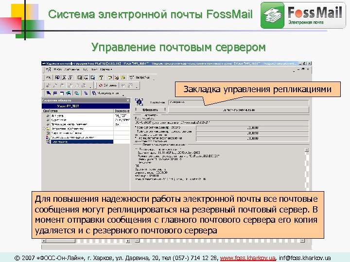 Управление электронной почтой. Система электронной почты. Эл. Почта управления. Надежность почты.