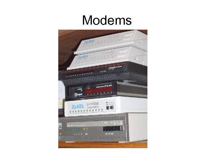 Modems 