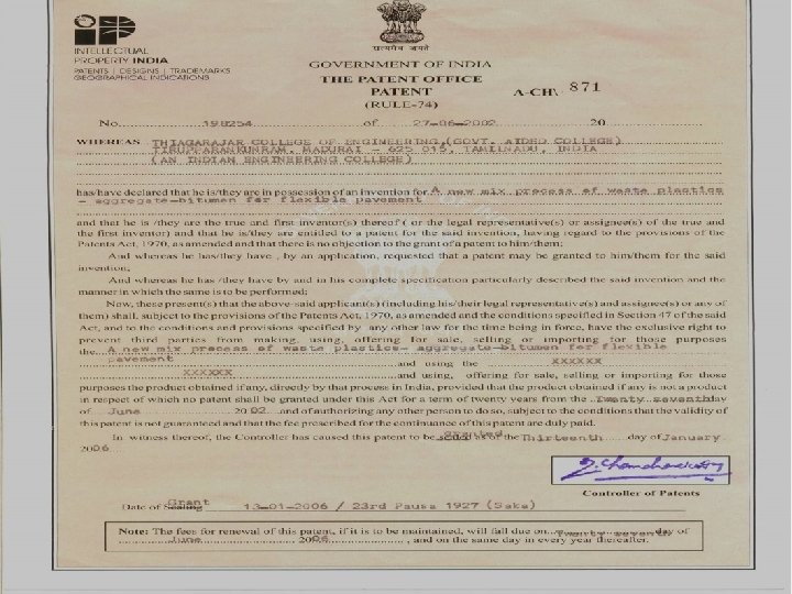 Application of Plastone Blocks S. No Products Specialty 1. Path Way Blocks 2. Paver