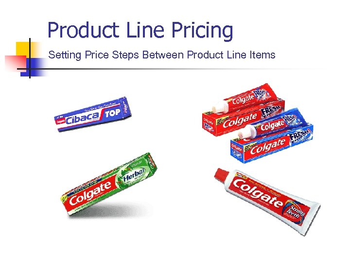 Product Line Pricing Setting Price Steps Between Product Line Items 