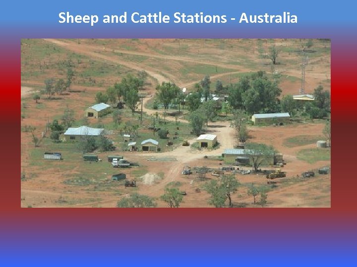Sheep and Cattle Stations - Australia 
