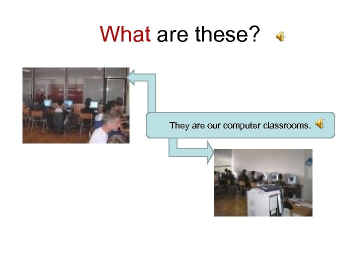 What are these? They are our computer classrooms. 