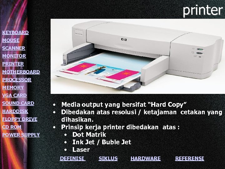 Printer monitoring