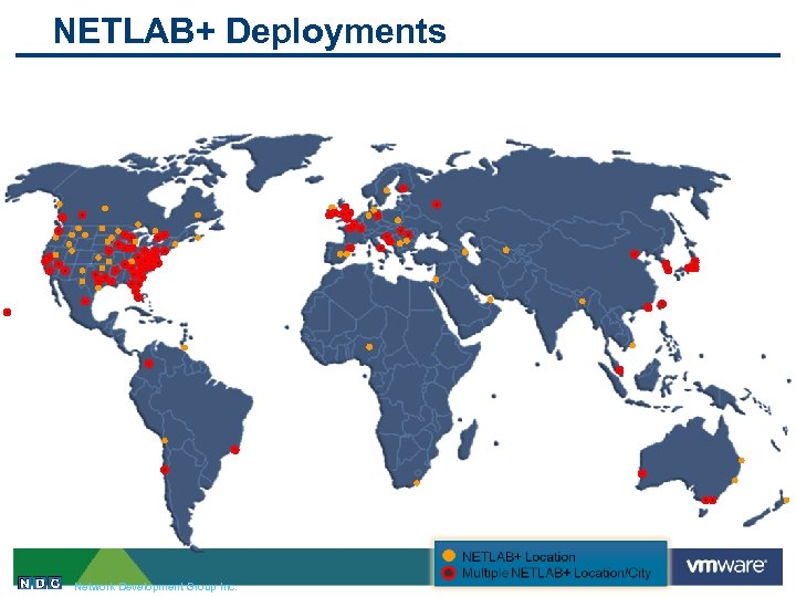NETLAB+ Deployments Network Development Group Inc. 