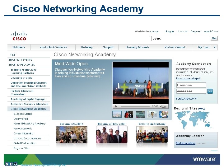 Cisco Networking Academy Network Development Group Inc. 