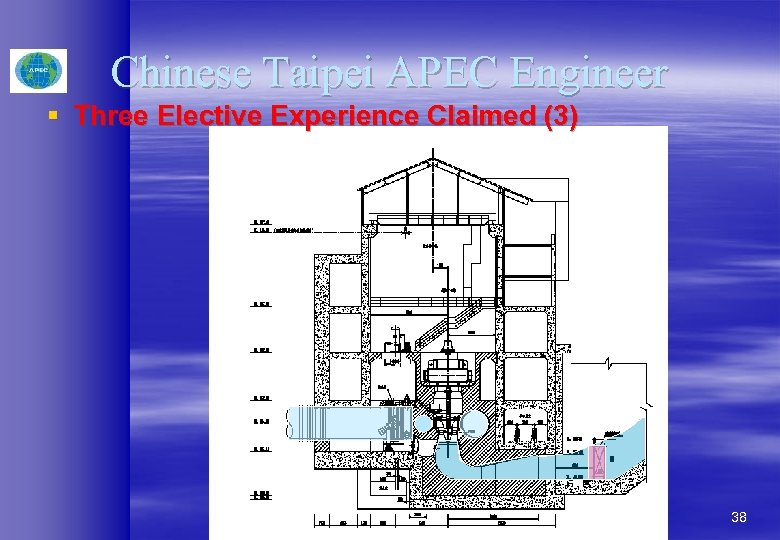 Chinese Taipei APEC Engineer § Three Elective Experience Claimed (3) 38 