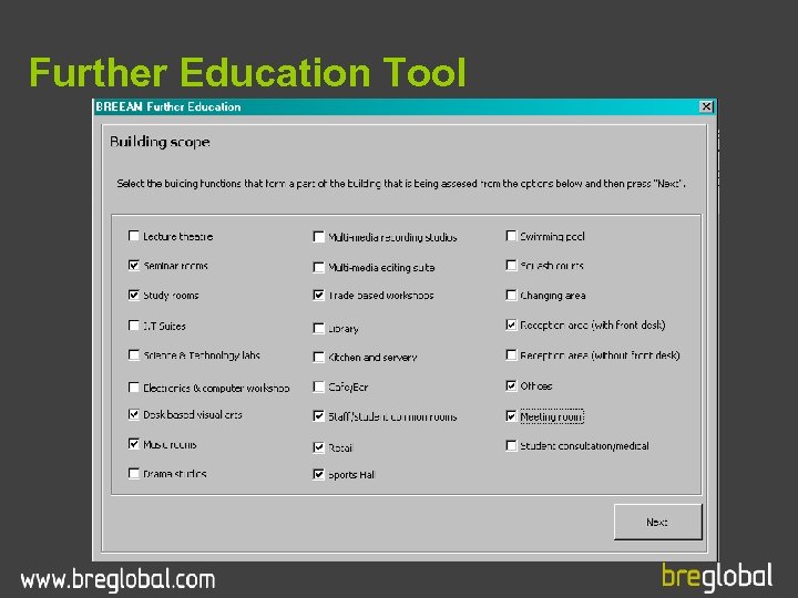 Further Education Tool 