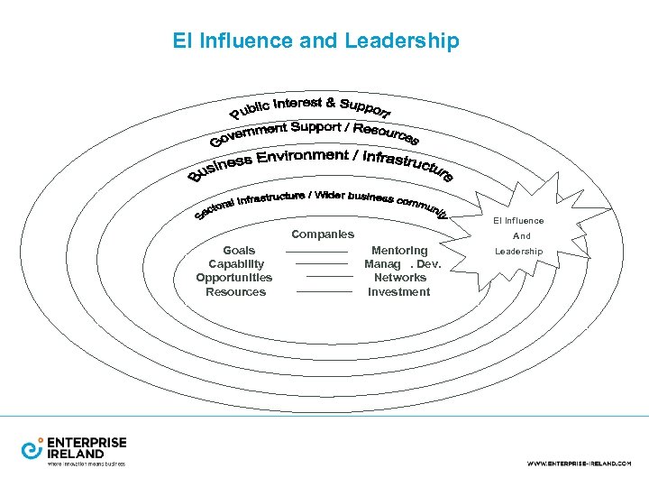 EI Influence and Leadership EI Influence Companies Goals Capability Opportunities Resources And Mentoring Manag.