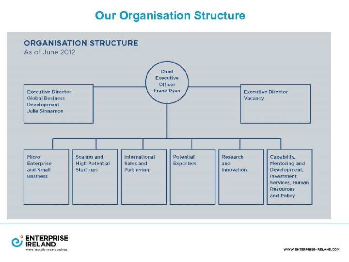 Our Organisation Structure 