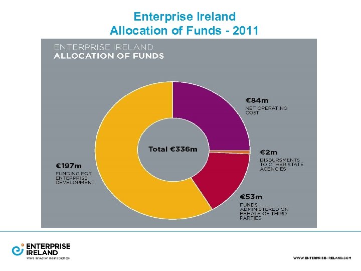 Enterprise Ireland Allocation of Funds - 2011 