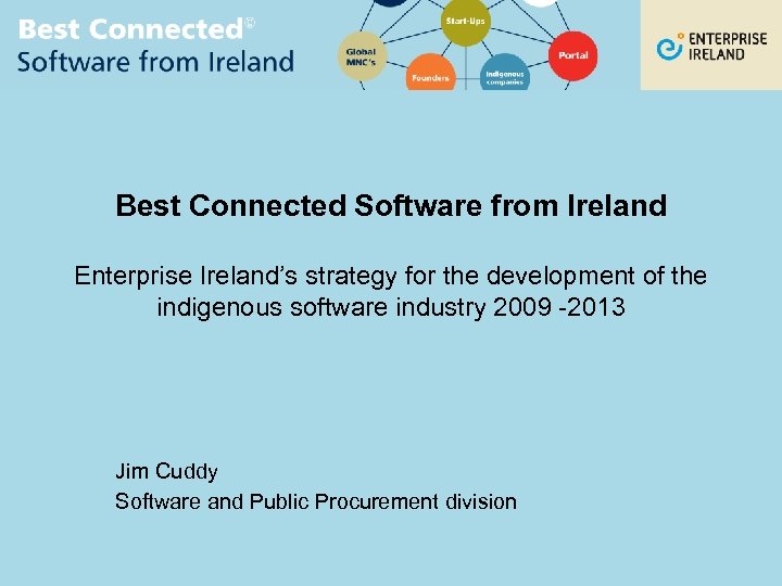 Best Connected Software from Ireland Enterprise Ireland’s strategy for the development of the indigenous