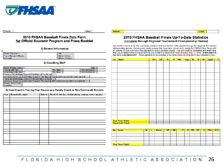 F L O R I D A H I G H S C H