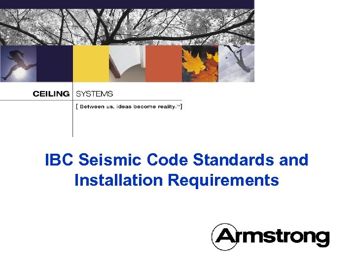 IBC Seismic Code Standards and Installation Requirements 