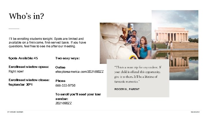 Who’s in? I’ll be enrolling students tonight. Spots are limited and available on a