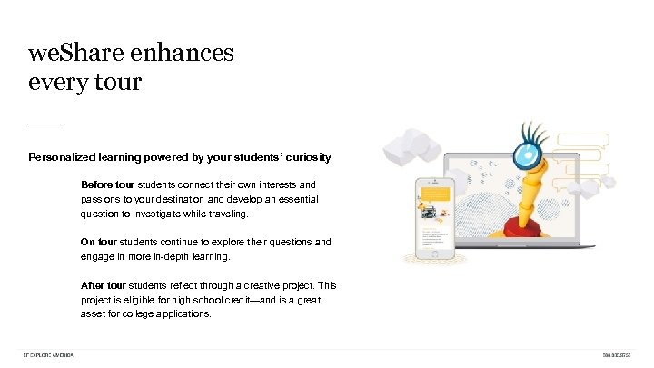 we. Share enhances every tour Personalized learning powered by your students’ curiosity Before tour