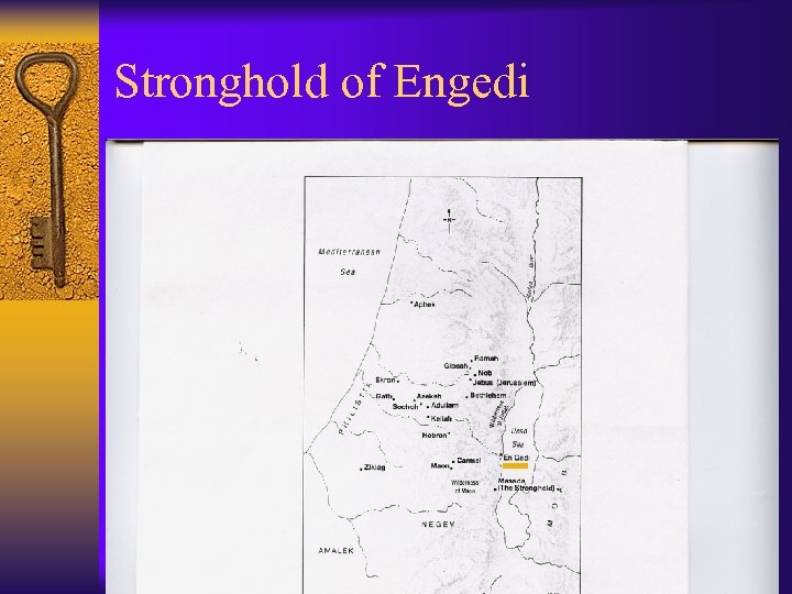 Stronghold of Engedi 