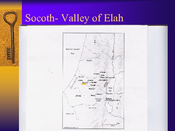 Socoth- Valley of Elah 