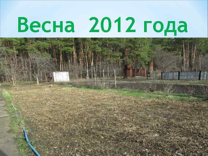 Весна 2012 года 